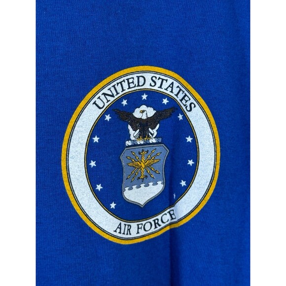 Vintage USAF United States‎ Air Force Defending Freedom Bayside Shirt XXL USA - Picture 4 of 10